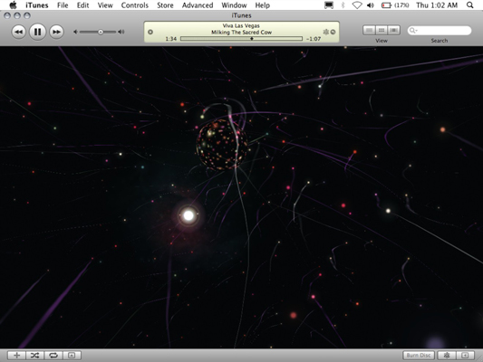 music visualizer for itunes